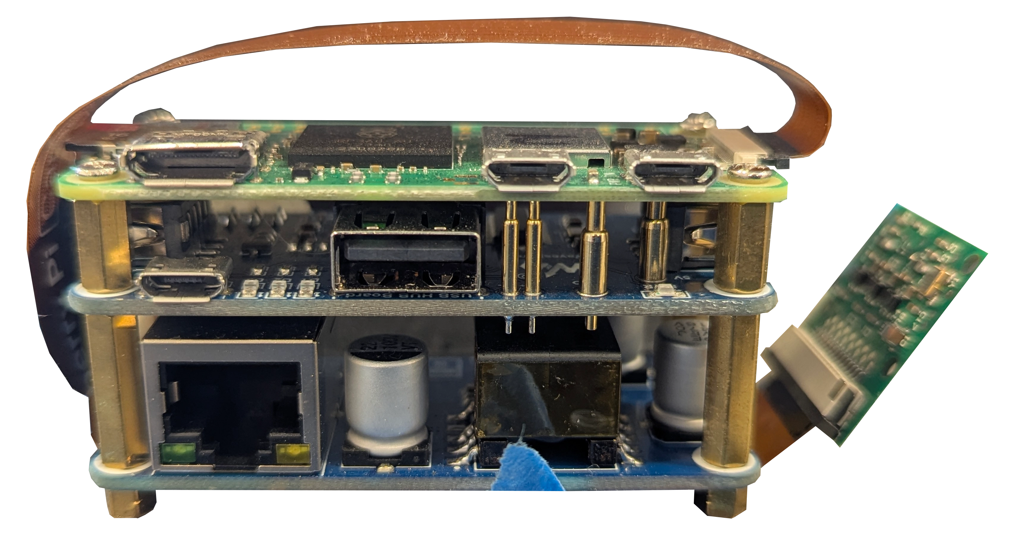 raspberry-pi-zero-2-w with whaveshare hat